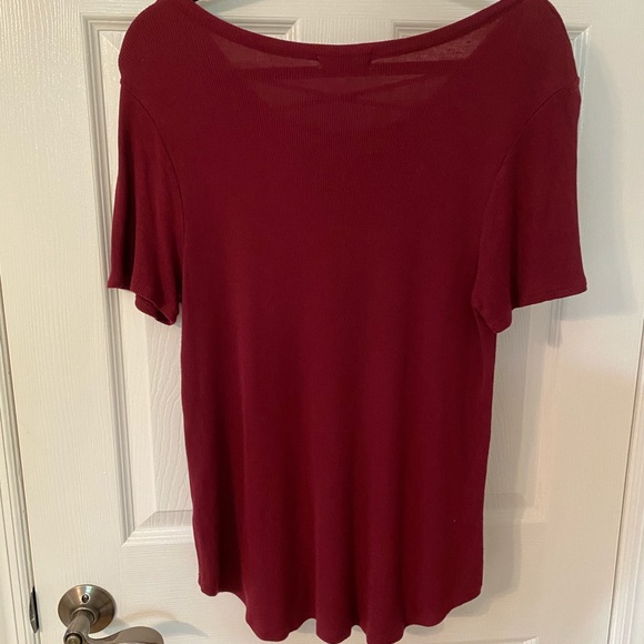 Awake Red Criss-Cross Top - Picture 2 of 4